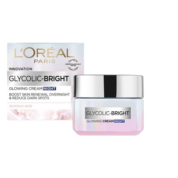 L'Oréal Paris Glycolic Bright Glowing Night Cream 50ML