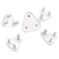 Round Type Standard Socket Cover 3Pcs Baby Electrical Socket Outlet Plug Child Electrical Safety Protector Socket Protection Caps. 