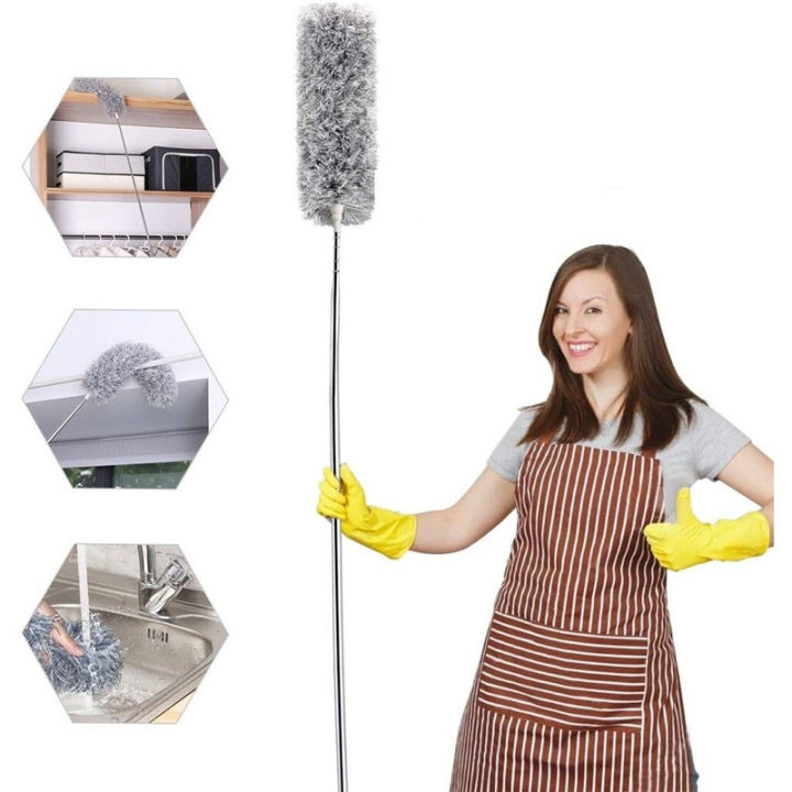 Adjustable Telescopic Bending Duster Brush Extendable Hand Dust Cleaner Car  Furniture Gap Cleaning Brush Dust Removal Tool | Daraz.lk