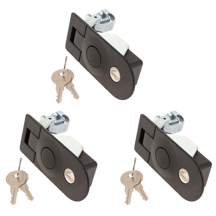 3X Door Lock Heavy Duty Compression Latch Lever Lock for RV Marine Camper