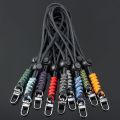 【SkinHorizon】Paracord Keychain Lanyard Rotatable Buckle High Strength Parachute Cord Outdoor Backpack Key Ring Neck Hanging Rope. 