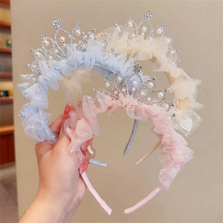 New%20Cute%20Crown%20Cat%20Rabbit%20Ear%20Headband%20Baby%20Girl%20Pink%20Lace%20Headband%20Korean%20Children's%20Princess%20Children's%20Hair%20Accessories%20-%20Image%205