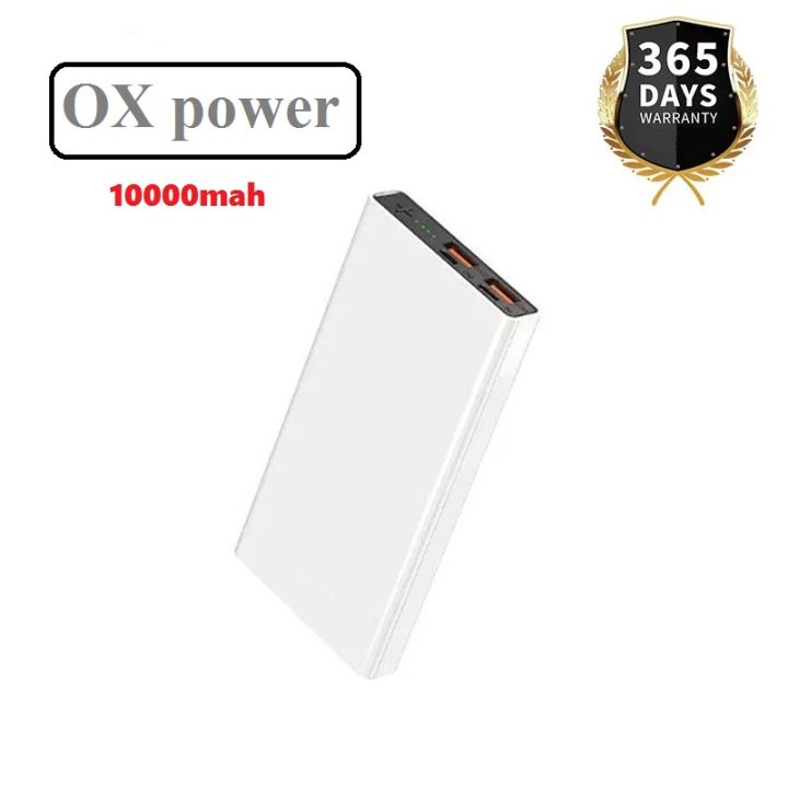 Best%20quality%20OX%20power%2010000mah%20Fast%20charging%20Power%20Bank%20with%202%20USB%20ports%20and%20Micro%20cable%20free.%202%20inputs%20/%202%20outputs%20-%20Image%202