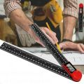 Multifunctional Inclinometer Digital Angle Meter 360 Degrees Inch Metric Scale Digital Angle Ruler 200/300mm 2-in- Electronic Goniometer Protractor Wood Measuring Tool. 