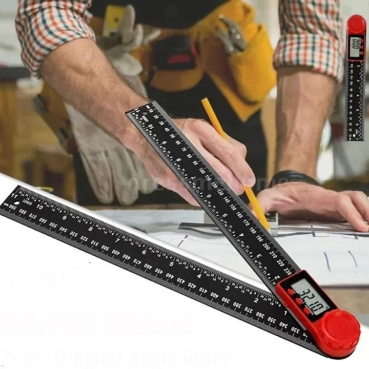 Multifunctional%20Inclinometer%20Digital%20Angle%20Meter%20360%20Degrees%20Inch%20Metric%20Scale%20Digital%20Angle%20Ruler%20200/300mm%202-in-%20Electronic%20Goniometer%20Protractor%20Wood%20Measuring%20Tool%20-%20Image%203