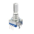 5PCS 5Pin with Push Button 20 Position Digital Potentiometer Coding Switch Rotary Encoder EC11. 