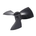 80MM Nylon Three-Blade Propeller Suitable for RC Boat Underwater Thruster Underwater Robot. 