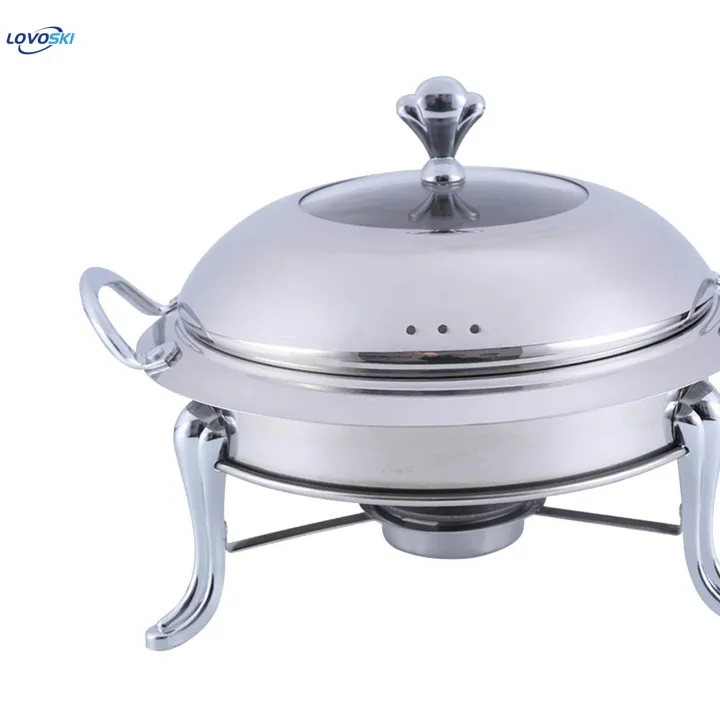 Stainless%20Steel%20Chafing%20Dish%20Buffet%20Set%20Removable%20for%20Baking%20Barbecue%20Hotel%20-%20Image%204