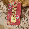 Painting Metal Bookmark Vintage Hollow Metal Floral Bookmark Retro Bronzing Hollow Bookmark for Students Readers Writers Book Lovers Study. 