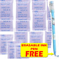 2g Silica Gel Sachet 100 Packets with a FREE Erasable Pen. 