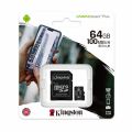Kingston Memory Card 128GB 32GB Micro SD TF 64GB U1 V10 A1 MicroSD SDCS2 100Mb Reading Speed Class 10 Flash Micro Card for Phone. 