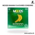 MOODS Banana Flavored Condoms 3 Pcs. 