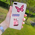 10/50Pcs Pink Preppy Girls Cartoon Stickers Pack for Kids Laptop Scrapbooking Travel Computer Decoration Graffiti Sticker Decal. 