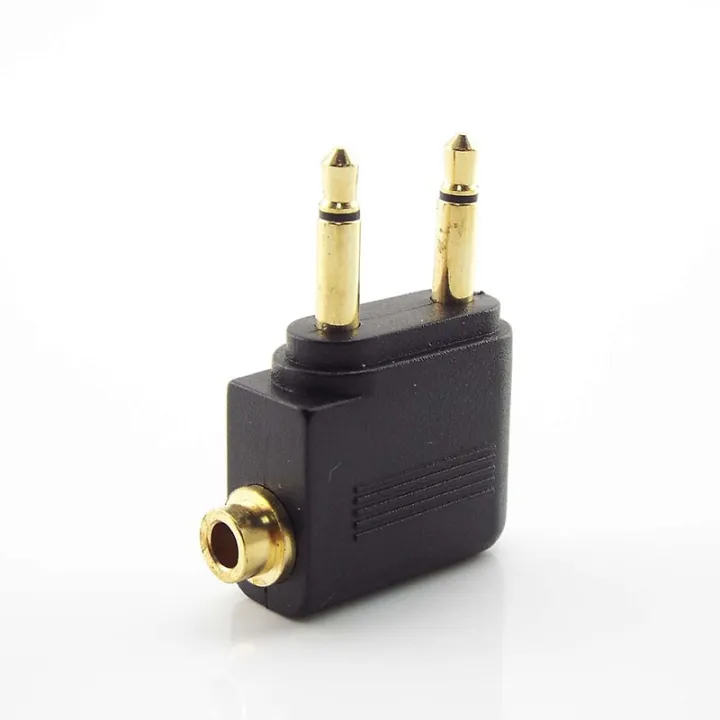 2pcs%203.5mm%20Jack%20Airline%20Airplane%20Earphone%20Headphone%20Headset%20Audio%20Connector%20Plug%20Adapter%20for%20Travel%20Headphone%20-%20Image%206