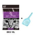Tiger Pet Bentonite Cat Litter 10L 8KG (Lavender) with Scoop. 