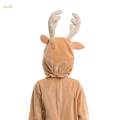 Christmas Costume Jumpsuit Reindeer Costume for Party Fancy Dress Cosplay 130cm to 140cm. 