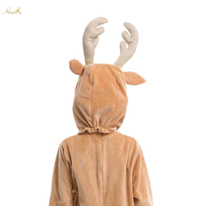 Christmas%20Costume%20Jumpsuit%20Reindeer%20Costume%20for%20Party%20Fancy%20Dress%20Cosplay%20130cm%20to%20140cm%20-%20Image%205