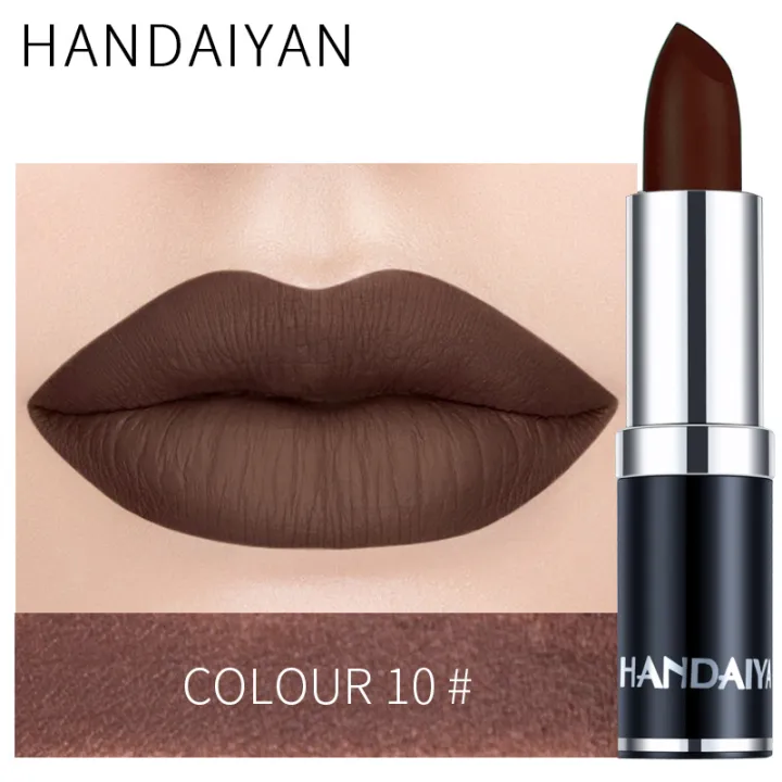 HANDAIYAN-12%20Colors%20Waterproof%20Lipstick%20Matte%20%20Lipstick%20Non-fading%20Retro%20Lipstick%20-%20Image%209