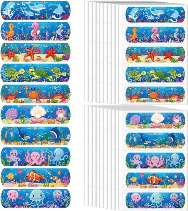 50pcs%2060pcs%20Cartoon%20Kawaii%20Band%20Aid%20Children%20Kids%20Skin%20Patch%20Wound%20Dressing%20Plasters%20for%20First%20Aid%20Strips%20Tape%20Adhesive%20Bandages%20-%20Image%205