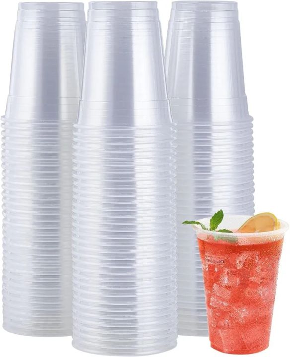 100pcs%20330ml%20Disposable%20Clear%20Plastic%20Transparent%20Drinking%20Cups%20With%20Lid%20For%20Soft%20Drink,%20Juices%20To%20Use%20in%20Kitchen,%20All%20Functions,%20And%20For%20Restaurants%20Etc.%20-%20Image%205