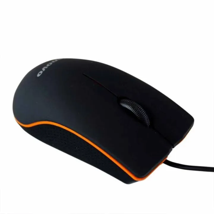 Mouse Lenovo Usb Optical Wired Black New Gaming Yoga Legion Scroll Essential Mice Button Pad Wheel