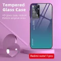 Gradient Glass Case for Xiaomi Redmi Note 11 Pro 11T 11S Note 10 Pro 10S Tempered Glossy Cover. 