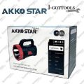 AKKO Star AK87283 15W Rechargeable LED Torchlight 1 Year Warranty. 