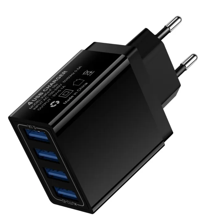 Universal%204%20Ports%20USB%20Charger%20Travel%205V/5.1A%20Phone%20Adapter%20Smart%20Charging%20Head%20For%20iPhone%20Samsung%20Smart%20Phone%20USB%20Fast%20charger%20-%20Image%206