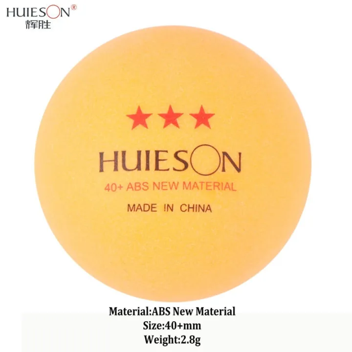 10/20/50/100%20Huieson%203%20Star%2040mm%202.8g%20Table%20Tennis%20Balls%20Ping%20Pong%20Balls%20for%20Match%20New%20Material%20ABS%20Plastic%20Table%20Training%20Balls%20-%20Image%204