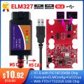 ELM327 USB FTDI with switch code Scanner FORscan ELMconfig HS CAN and MS CAN super mini elm327 obd2 v1.5  elm 327  - ELM327 FOR SCAN USB. 