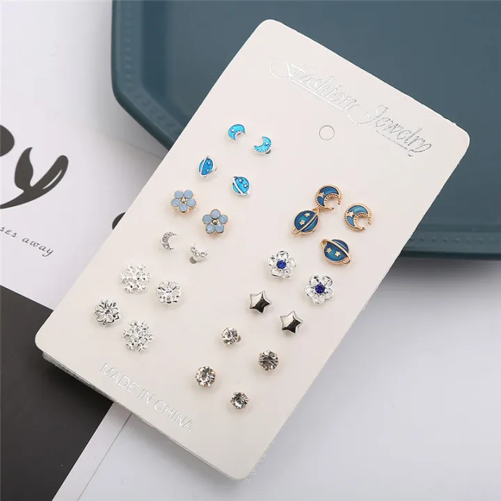 12%20Pairs%20Small%20Planet%20Moon%20Star%20Stud%20Earrings%20Set%20For%20Women%20Sunlight%20Mall%20-%20Image%202