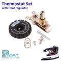 Gravity Feed Bottle Iron Thermostat Set with Thermal Controller / Temperature Control Dial Parts ES-300, ES-94A, ES-94B Steam Iron #ES-300-B For Eunsung SilverStar / sewing machine parts. 