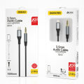 DUDAO L11Pro - Lightning to 3.5mm Audio cable for i Phones webcast, 1 meter, Aluminum Alloy + Braided Jacket, ISO9001, UKAS. 