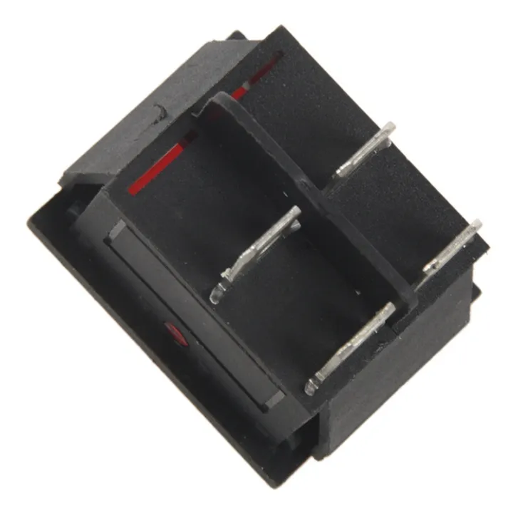 4X%20Red%20Light%204%20Pin%20DPST%20ON/OFF%20Snap%20in%20Rocker%20Switch%2015A/250V%2020A/125V%20AC%2028X22mm%20-%20Image%207