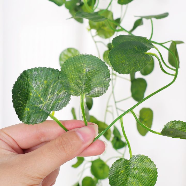 1/10%20Strings%20Green%20Artificial%20Lvy%20Hanging%20Vine%20Leaf%20Plant%20Leaves%20Garland%20Home%20Wall%20Decoration%20Foliage%20Hanging%20Plants%20-%20Image%208