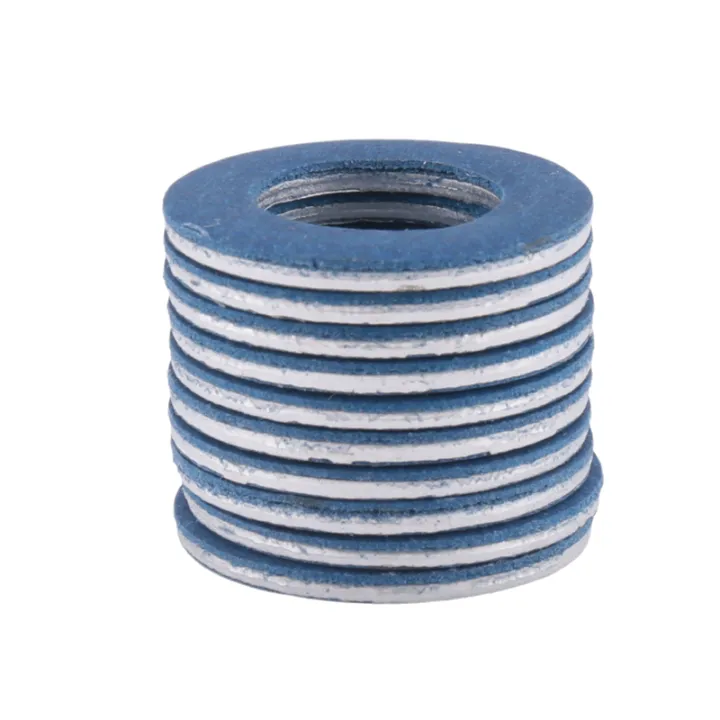 Kqueebee%2010Pcs%2090430-12031%20Car%20Oil%20Drain%20Sump%20Plug%20Washers%20Gasket%2012mm%20Hole%20for%209043012031%20-%20Image%202