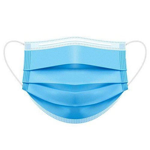 3Ply Surgical Face Mask - Blue - 50Pcs Box
