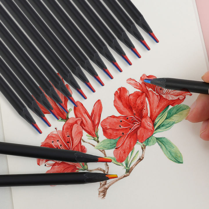 1/5Pcs%207%20Colors%20Wooden%20Colored%20Pencils%20Professional%20Drawing%20Blackwood%20Rainbow%20Markers%20Art%20Pen%20Colour%20Pencil%20for%20Kid%20School%20Supplies%20-%20Image%202