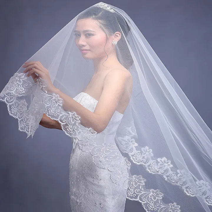 %E3%80%90Limited%20Quantity%E3%80%91%20Lace%20Flower%20One%20Layer%20Bridal%20Veil%20Wedding%20Hair%20-%20Image%202