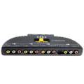 4-Way Audio Video AV RCA Switch Game Selector Box Splitter. 