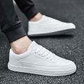 Pure Black All Black Leather Shoes Chef Shoes Men's Waterproof Non-Slip and Oilproof Kitchen Special Shoes Work Board Shoes Cheap. 