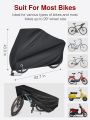 Motorcycle Motor Bike Scooter Waterproof Rain Cover (Large). 