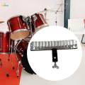 Percussion Crasher for Percussion Rigs and Drum Set Lightweight Easily Mountable Steel Playing. 