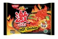 Ramen Nissin Hot Chicken & Hot Spicy Flavour. 