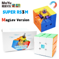 Moyu Rs3m Maglev 3x3 Magnetic Cube Super Rs3m Core Professional 3x3x3 Speed Puzzle Hungarian Magico Cubo Toy. 