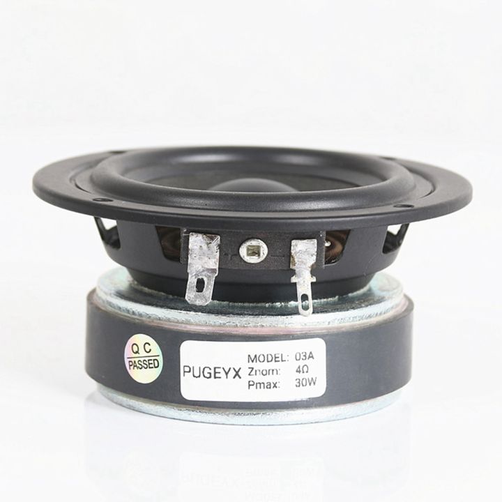 JDXHLAU%202X%203%20Inch%20Full%20Range%20Speaker%20Audio%20Speaker%204%20Ohm%2030W%20HiFi%20Speaker%20Stereo%20Mid-Bass%20Speaker%20DIY%20Home%20Amplifier%20Speaker%20-%20Image%205