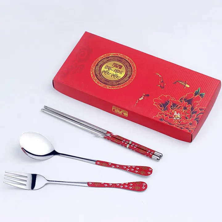 3PC%20Tableware%20Stainless%20Steel%20Chopsticks%20Spoon%20Fork%20Gift%20Box%20Portable%20Travel%20SEVICH%20-%20Image%203