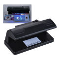 Ultraviolet UV Counterfeit Bill Detector Machine Forged Money Tester Fake Polymer Bank Note Checker for Euro Pound Yen Won Peso (Not for US Dollar). 