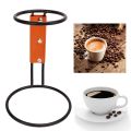 Pour Over Coffee Dripper Rack Iron Dripper Stand With Leather Handle Case For Ho. 