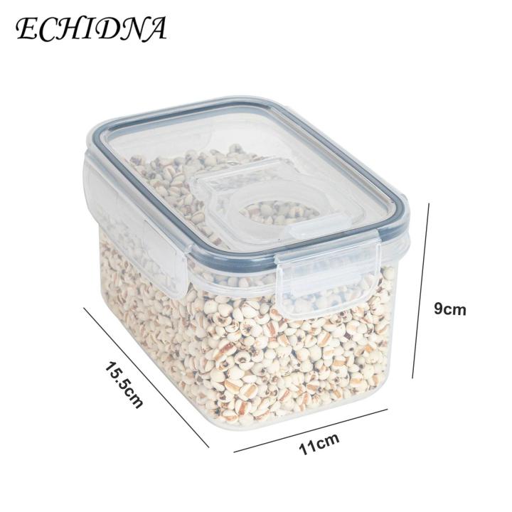 Food%20Storage%20Containers%200.8l/1.4l/1.6l/2l/2.8l%20Clear%20Plastic%20Storage%20Jars%20Airtight%20Moisture%20Proof%20Transparent%20Wide-mouth%20Organized%20Pantry%20Food%20Containers%20Liquid%20Storage%20Containers%20-%20Image%202